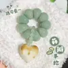 Alho Fresco Verde Pequeno Dente de Alho Bodhi Torcido à Mão Tamanho Pequeno Peça de Alça Descompressora Brinquedo Pulseira de Semente de Bodhi