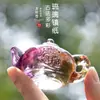 Criativo novo bule régua peso de papel alto valor de cor prática de caligrafia estudo especial quatro tesouros porta-canetas multifuncional cristal