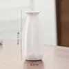 Vaso de Cerâmica Branca Queimada Liso Moderno Simples Para Flores Secas Arranjo de Flores Atacado Decoração Criativa para Casa Artesanato Enfeites