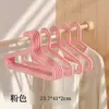 Perchas de Plástico Antideslizantes, Versión Engrosada, Perchas Bajisi, Perchas para Ropa para Dormitorio y Uso en el Hogar, Perchas que No Dejan Marca, Adecuadas para Ropa Seca y Húmeda