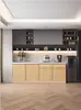 Balcão de Água Minimalista Integrado da Marble Company para Uso Comercial e Doméstico, Sala de Chá, Café Bar, Pia de Escritório