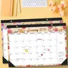 Calendário Criativo Popular da Amazon 25-26 Versão em Inglês Grande Calendário de Parede Contagem Regressiva de 18 Meses Personalização de Fábrica