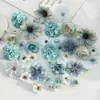 Conjunto de Flores Artificiais, Grampos de Cabelo com Flores Falsas, Guirlandas de Flores, Kits de Materiais DIY, Chapéu de Formatura, Acessórios de Hanfu, Flores de Casamento, Sensação de Alto Padrão