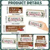 Decoración de Navidad Nuevos Productos Adornos de Madera para Escritorio Navideño Muñeco de Nieve Navideño Suministros para Decoración de Fiestas Navideñas Adornos