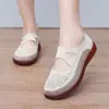 Zapatos Hanfu Ligeros Transpirables Antideslizantes sin Cordones Bai Zhenhe Primavera/Verano, Zapatos para Caminar para Madres, Zapatos de Tela sin Cordones para Mujer para Pasear