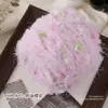 Hilo de Mohair Fino Girado a Mano y Mezclado a Mano Certificado de Seguridad para Bebés Color Caramelo Hilo de Lana DIY para Gorros de Crochet Hechos a Mano