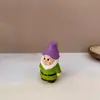 Fabricante de Tallas de Madera de Blancanieves al por Mayor Tallas de Madera Lindas de Personajes de Cuentos de Hadas, Tallas de Madera Pintadas de los Siete Enanitos