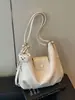 Bolsa casual retrô simples de grande capacidade para mulheres 2026 nova bolsa de ombro transversal para o dia a dia bolsa tote casual