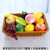 Enfeites de Frutas para Simulação Ponderada Conjunto de Legumes Plástico Modelos Falsos de Maçã Banana Adereços de Fotografia Decorações de Gabinete