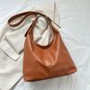Bolsa de estilo coreano bolsa de mensageiro de grande capacidade 2024 Nova sacola de moda retrô casual bolsa de ombro simples