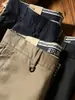 Pantalones finos de primavera y verano 2024 para hombre, primavera, cómodos, combinan con todo, Tencel, para hombre, de negocios, rectos, holgados, pantalones casuales