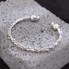Pulsera de Rosa con Espinas Estilo Dulce Fresco para Mujer Estilo Coreano Moda Distintiva Estilo Ins Estilo Nicho Pulsera Hip Hop Punk