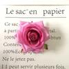 Cabeça de flor de rosa de flanela de alta simulação 10cm ângulo flor de rosa comércio exterior flor falsa flor de casamento arranjo de flores de parede material de flor de seda