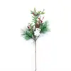 Guirnalda de Navidad al por mayor del fabricante, corona de flores de bayas rojas de Navidad, artículos decorativos para la decoración del hogar, anillo de corona, regalo