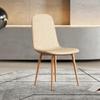 Silla de Comedor para Uso Doméstico, Anti-Arañazos de Gato, Lujo Ligero, Diseño Simple, Silla de Oficina, Silla con Respaldo, Taburete de Restaurante, Venta al por Mayor de Fábrica
