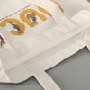 Bolsa de Lienzo en Blanco Estudiante Creativo Dibujos Animados Mancha Bolsa de Algodón con Patrón de Logo Impreso Regalo Promocional Publicitario Personalización