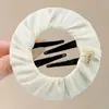 Pinza para el pelo de abulón para recogido en la nuca, pinza de garra vintage de alta gama para mujeres con cabello grueso, nuevo modelo 2026, pinza de pico de pato no irritante
