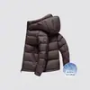 Chaqueta de Plumas para Hombre con Capucha Desmontable, Nueva Chaqueta Acolchada de Alta Gama con Relleno de Plumón de Pato, Resistente al Frío y Cálida