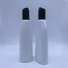 Suministro Directo de Fábrica 150ml 180ml Detergente para Ropa de Mascotas Botella Plana Transparente Reutilizable Empaque de Plástico Botella Vacía