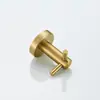 Acero Inoxidable 304 Dorado Cepillado Anillo Portatoallas de Baño Estante de Almacenamiento para Toallas de Baño Portarrollos de Papel Higiénico para Baño Gancho para Ropa