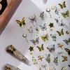 Cyansea Pegatinas Populares Transfronterizas para Uñas Mariposa Luna Arco Cámara Taza de Agua Tableta Pegatinas Decorativas DIY