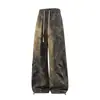 Pantalones Casuales de Otoño para Hombre, Pantalones de Chándal Holgados, Pantalones de Camuflaje