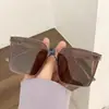 Gafas de Sol Estilo Nuevo para Hombre Marco Grande Liso Gafas de Sol Delgadas para Mujer Moda Europea y Americana Gafas de Sol para Fotografía Callejera Gafas de Sol Resistentes a los Rayos UV