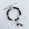 Pulsera de Cerámica Jingdezhen Nueva Historieta China Pulsera Boutique Venta al por Mayor Estudiante Joker Explosiones Puesto del Mercado Nocturno Pulsera