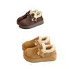 Zapatos Birkenstock de Suela Gruesa para Pastel de Arroz de Venta Caliente para Mujer 2026 Nuevas Llegadas de Invierno Calentitos con Forro de Terciopelo, Hebilla, sin Cordones, Antideslizantes para Exteriores