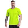 Ropa de Fitness Holgada de Tallas Grandes Transfronteriza Europea y Americana para Hombre, Camiseta de Verano de Malla Transpirable de Manga Corta, Ropa Deportiva para Entrenamiento de Baloncesto y Running