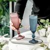 Atacado Contas de Hotel Cor Primária Champagne Cerveja Copo de Coquetel Taça de Vinho Tinto Taça de Sobremesa Copo de Suco de Frutas