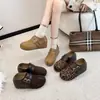Zapatos de punta partida Lade para mujer, bonitos, estilo perezoso, moda 2026, sin cordones, zapatos individuales, tacón oculto, hebilla, mocasines de otoño, zapatos para mujer