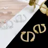 Pendientes de botón CD con letra en forma de dragón con microincrustaciones de circonita, aguja de plata s925, pendientes exquisitos, lujo ligero, sensación de alta calidad, pendientes del año de nacimiento
