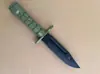 Modelo de plástico M9 faca macia fãs militares Equipamento de campo treinamento tático adereços de vídeo faca de plástico sem bainha em estoque