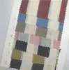Fábrica de origen hilo de rayón teñido en hilo tela a rayas camisa casual para hombres y mujeres fabricantes de tela a rayas al por mayor 3