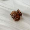 5cm Jinchen Mismo Estilo Cola de Caballo Alta Agarre Garra de Calabaza 5 Dientes Fijo Agarre para Cabello Parte Trasera Clip de Tiburón Placa Pasador Horquilla