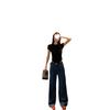 Em estoque VC roupas ele * mut lang avant-garde art tee camiseta 2024 verão novo feminino