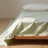 Funda de edredón de algodón peinado de fibra larga de color liso 100S de alta gama para otoño e invierno, pieza única, engrosada, 100% algodón puro