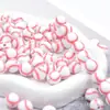 Pulseira de Contas Acrílicas para Beading de Baseball 10mm, Materiais para Montagem de Joias, Acessórios de Joias Infantis, Atacado
