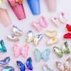 Joyería de Mariposa de Cristal Moca Nueva Transfronteriza Accesorios DIY Decoración de Uñas Diamante Forma Especial Fondo Puntiagudo Arte de Uñas Diamante de Mariposa