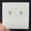 Suministro para puesto de mercado nocturno pendientes de pin de plata 925 perla estilo ins moda pendientes Joker pendientes de temperamento simple al por mayor