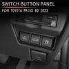 Aplicable a 23 Toyota PRIUS Serie 60 Panel decorativo con botones multifunción Accesorios con botones multifunción