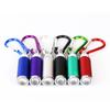 LED mini chaveiro lanterna presente de férias pequeno tubo puxar montanhismo fivela liga de alumínio zoom telescópico pequena lanterna