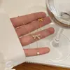 Diseño de Moda Coreana Collar con Lazo Cadena para Clavícula de Mujer Temperamento Celebridad de Internet Dulce Gargantilla de Principios de Primavera