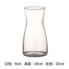 Estilo europeu fresco vaso de vidro decoração flor seca sala estar transparente moderno simples ins design ornamento pequenos ornamentos