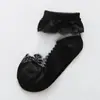 Calcetines para Bebé Niña Verano Delgados Calcetines de Encaje para Niños Calcetines de Princesa Calcetines de Seda para Bebés Niñas Calcetines de Cristal Ultradelgados