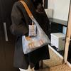 Bolso Vintage de Axila para Mujer 2024 Nueva Moda Bolso de Mano Casual Bolso de Hombro de Axila con Texto Personalizable