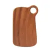 Tabla de Cortar de Madera Maciza de Ébano Tabla para Frutas Tabla para Pan Tabla de Cortar de Madera Tabla de Cortar Tabla para Bistec Tabla para Complementos Alimenticios