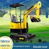 Pequena escavadeira agrícola fabricante HT10 Haituo mini escavadeira motor diesel Escavadeira de pomar