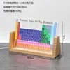 Modelo Físico 3D de la Tabla Periódica de los Elementos para Química de Secundaria - Regalo Práctico para el Día del Maestro, Decoración de Estudio, Adorno de Escritorio